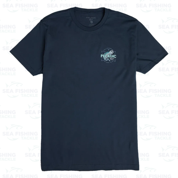 Pelagic Premium Off the Dock Tee - Smokey Blue - Bild 2