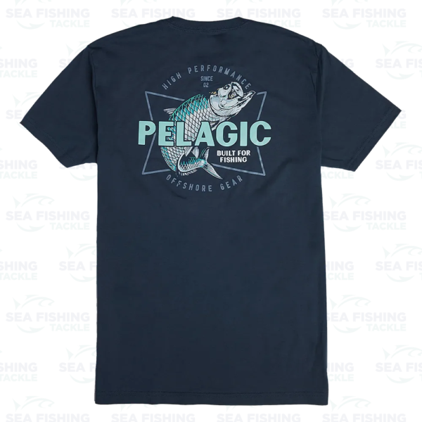 Pelagic Premium Off the Dock Tee - Smokey Blue