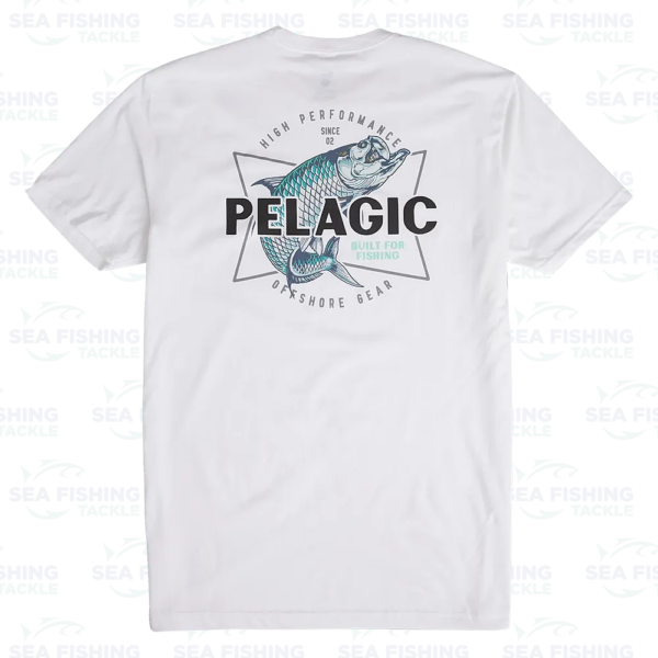 Pelagic Premium Off the Dock Tee - White