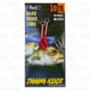 Relix Jigging Assist Single Hook - Red/white - Bild 3