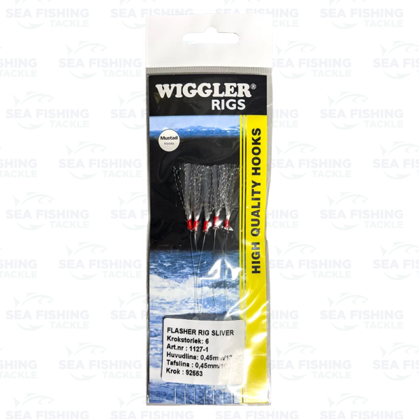 Wiggler Flasher 5, Silver #6 - 0.45 mm