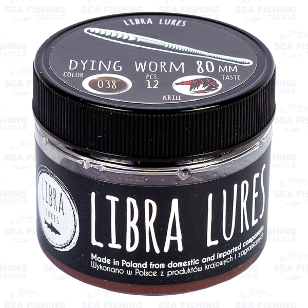 Libra Lures- Dying Worm 80 mm - Image 3