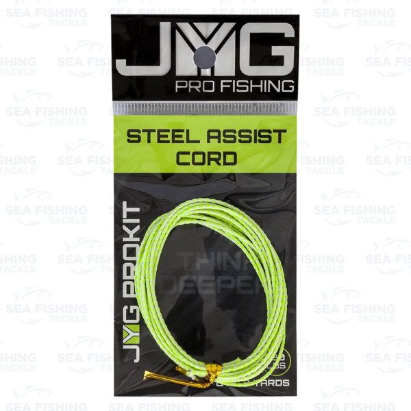 Jyg Pro Steel Assist Cord 120 lbs - Glow