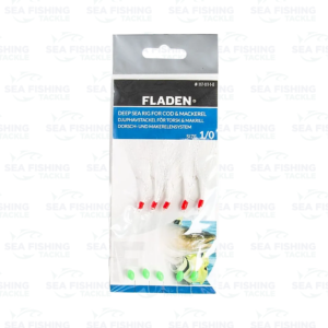 Fladen Vit Fjäderhäckla 1/0