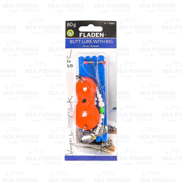 Fladen Butt Lure - Pearl Boom 100g Orange