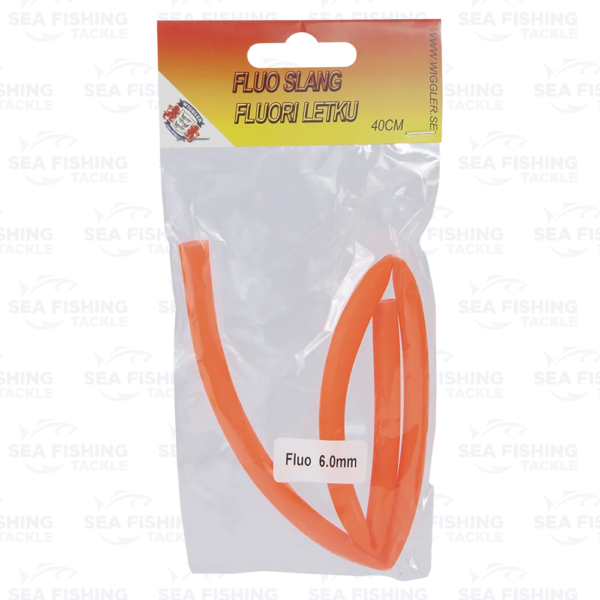 Fluo tube - Red 6 mm
