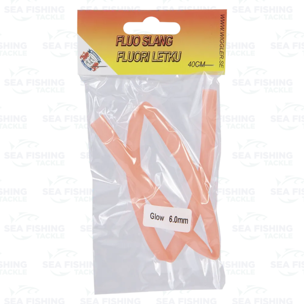 Fluoslang - Red Glow 6 mm