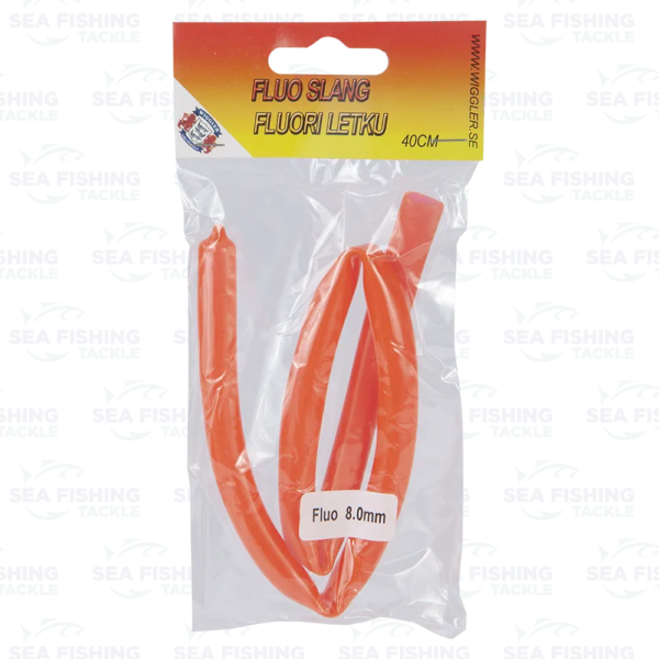 Fluo tube - Red 8 mm