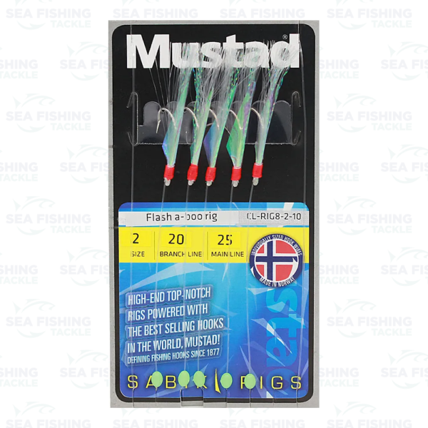 Mustad Flash-a-boo rig strl 6