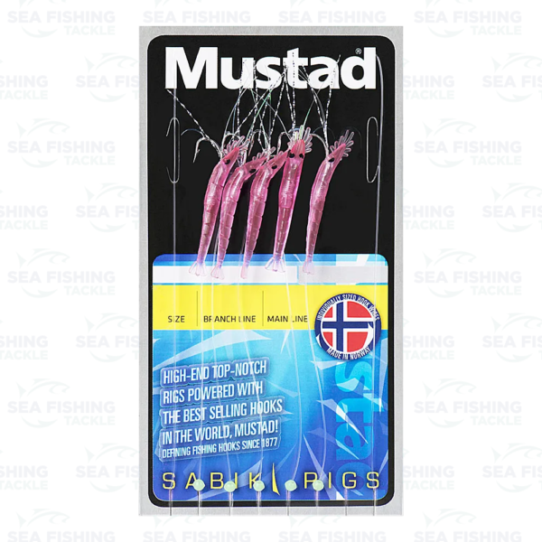 Mustad Mini Shrimp Flou Pink #4
