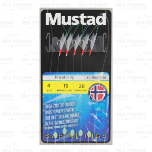 Mustad Piscator rig size 6