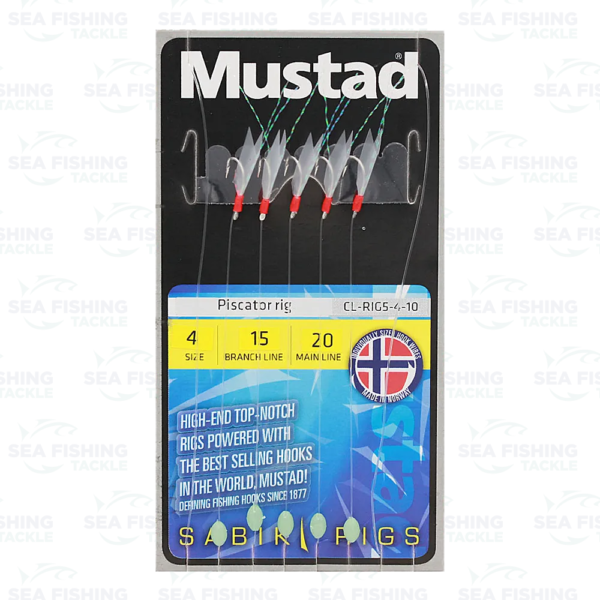 Mustad Piscator rig size 6