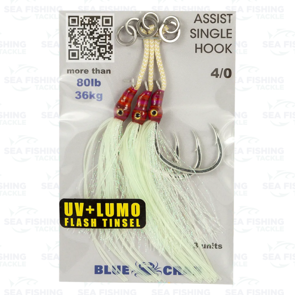 Blue Crab Single Assist 4/0 - Image 4