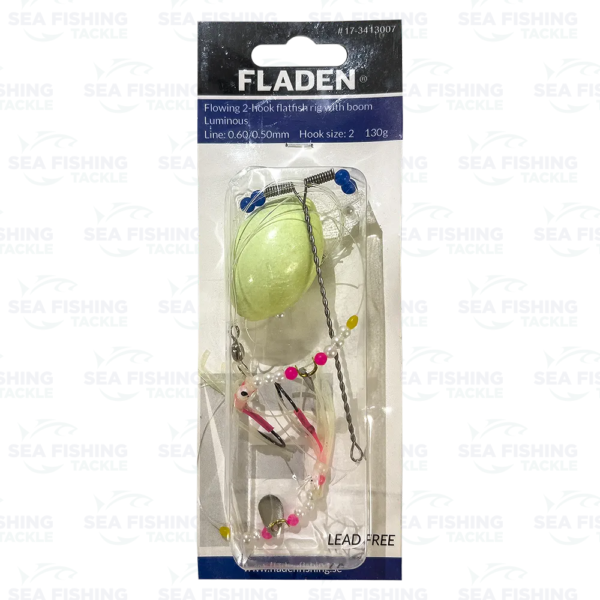 Fladen Flowing 2-hook Flatfish Rig with boom - 100 g - Image 3