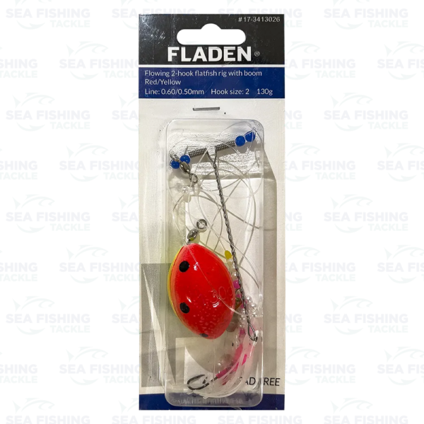 Fladen Flowing 2-hook Flatfish Rig with boom - 100 g
