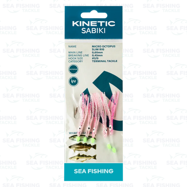 Kinetic Sabiki Micro Octopus Slim #3/0 - Image 3