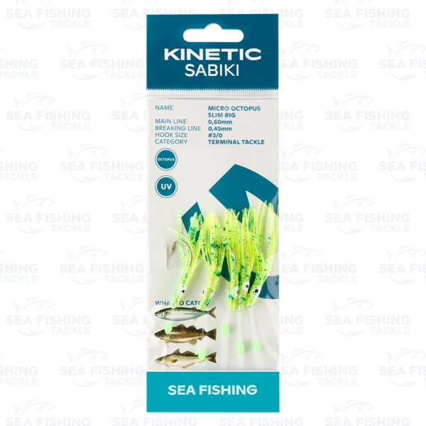 Kinetic Sabiki Micro Octopus Slim #3/0
