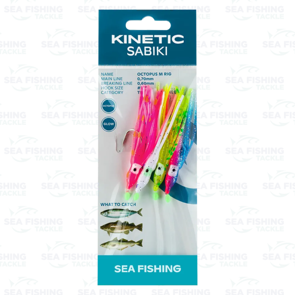 Kinetic Sabiki Octopus M #3/0