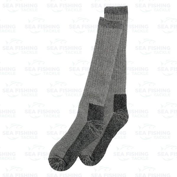 Kinetic Wool Sock Long - Light Grey
