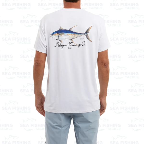 Pelagic Stratos SS - Goione YFT - White - Image 4