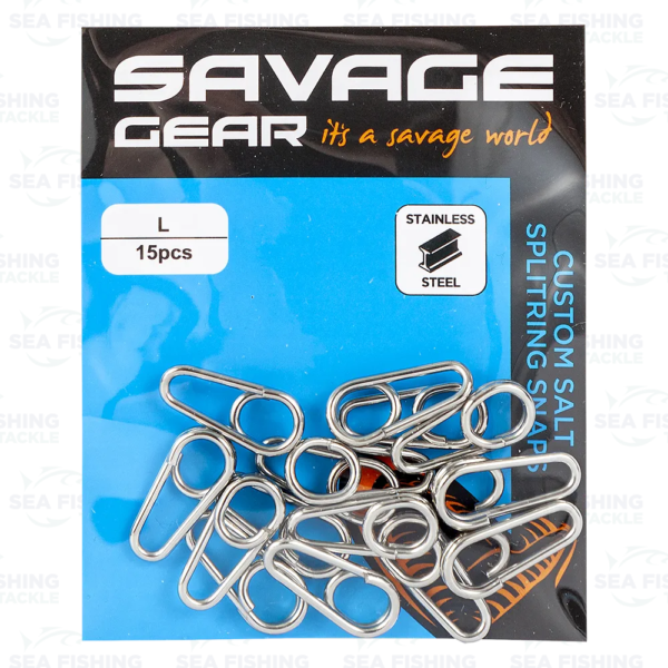 Savage Gear Custom Salt Splitring Snaps