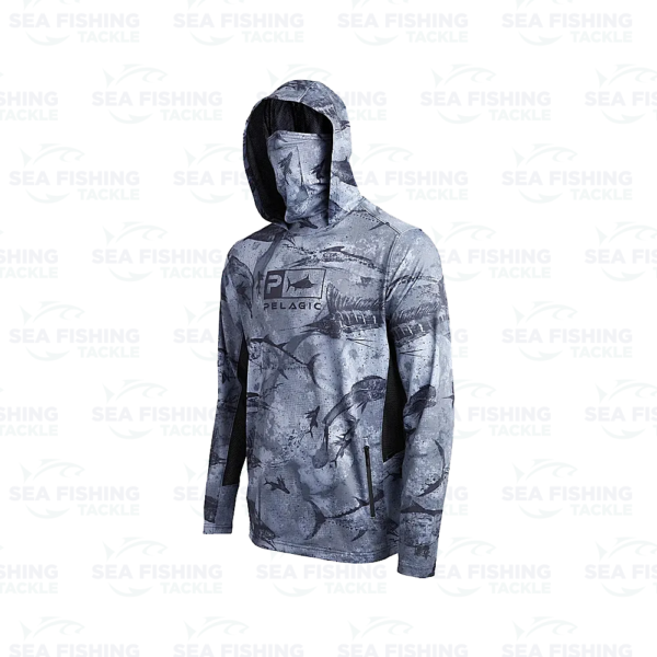 Pelagic Exo Tech Open Seas Camo - Black