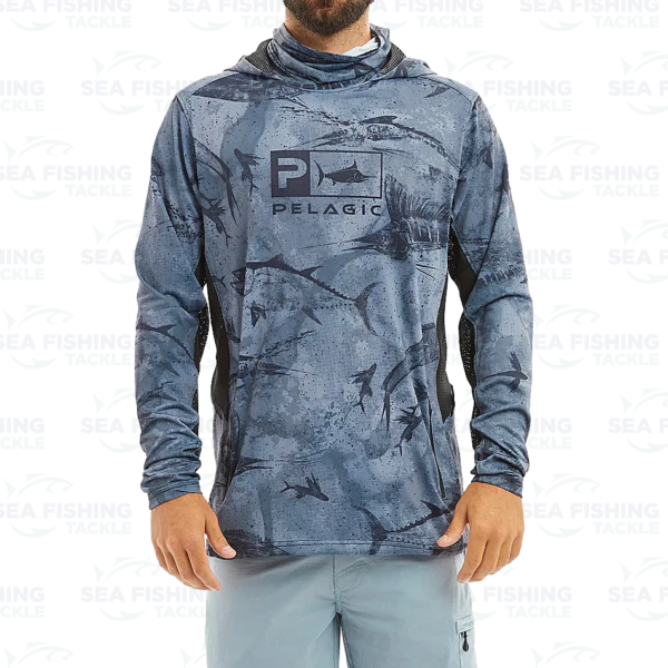 Pelagic Exo Tech Open Seas Camo - Black - Bild 6