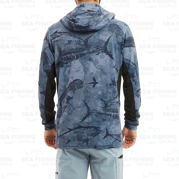 Pelagic Exo Tech Open Seas Camo - Black - Bild 5
