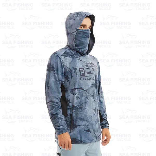 Pelagic Exo Tech Open Seas Camo - Black - Bild 4