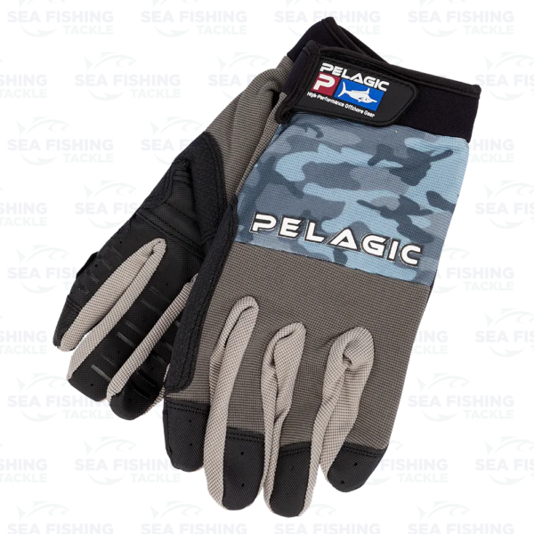 Pelagic End Game Glove - Fish Camo LGY