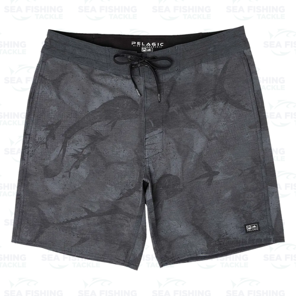 Pelagic Cortez 18" Open Seas Print - Black Charcoal