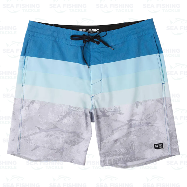 Pelagic Cortez 18" Open Seas Print - Light Grey