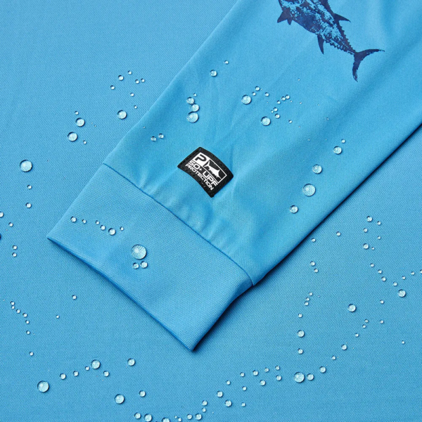 Pelagic Aquatek Hoodie Gyotaku - Ocean - Image 6