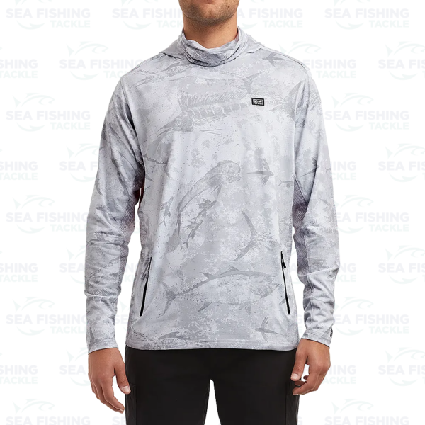 Pelagic Exo Tech Open Seas Camo - Light Grey - Image 3