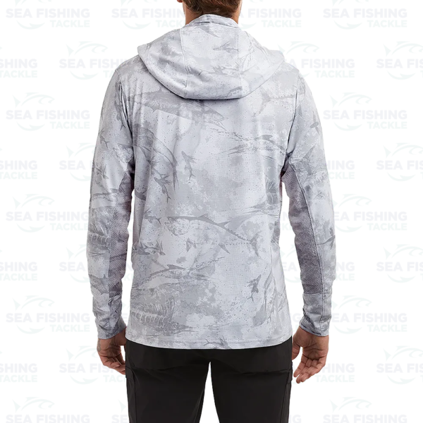 Pelagic Exo Tech Open Seas Camo - Light Grey - Image 2