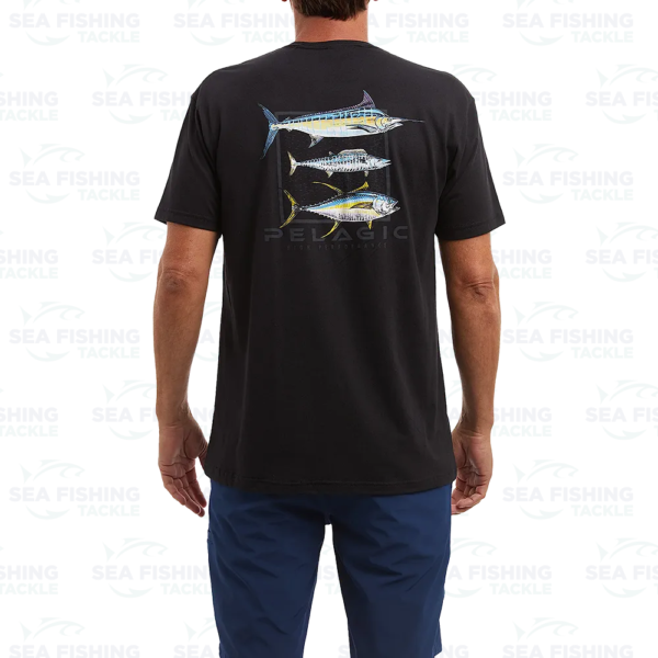 Pelagic Premium Tee Game Day - Black - Image 2