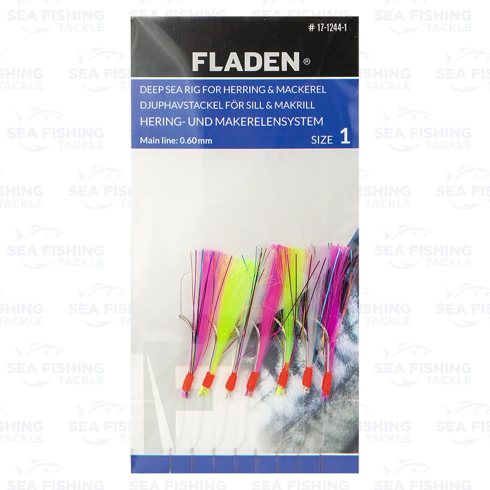 Fladen Tinsel Multicolor 7-hook #1