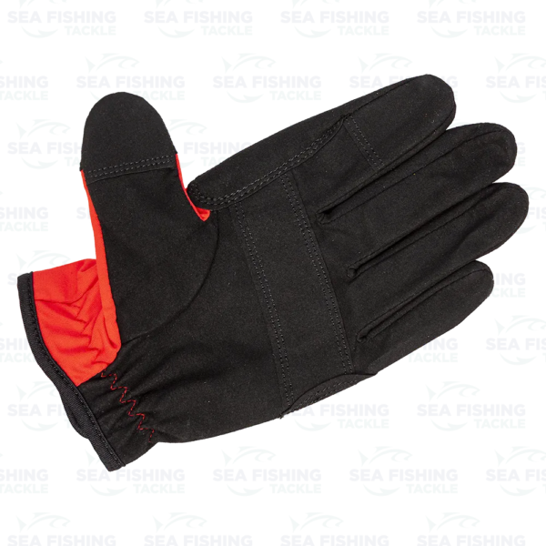 Jigstar Fishing Gloves - Red - Image 2