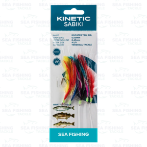 Kinetic Sabiki Rooster tail #2/0 Multi Color