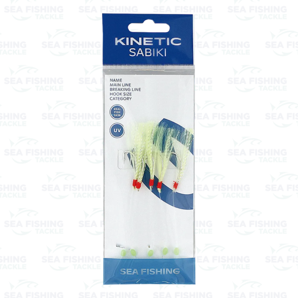 Kinetic Sabiki Nordic Mackerel #1/0 Chartreuse/Crystal Flash