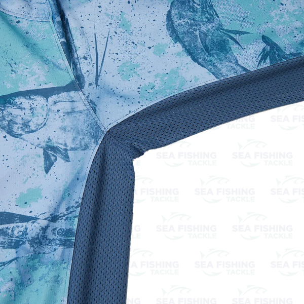 Pelagic Exo Tech Open Seas Camo - Blue - Image 8