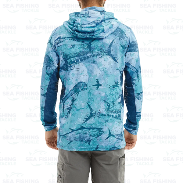 Pelagic Exo Tech Open Seas Camo - Blue - Image 6