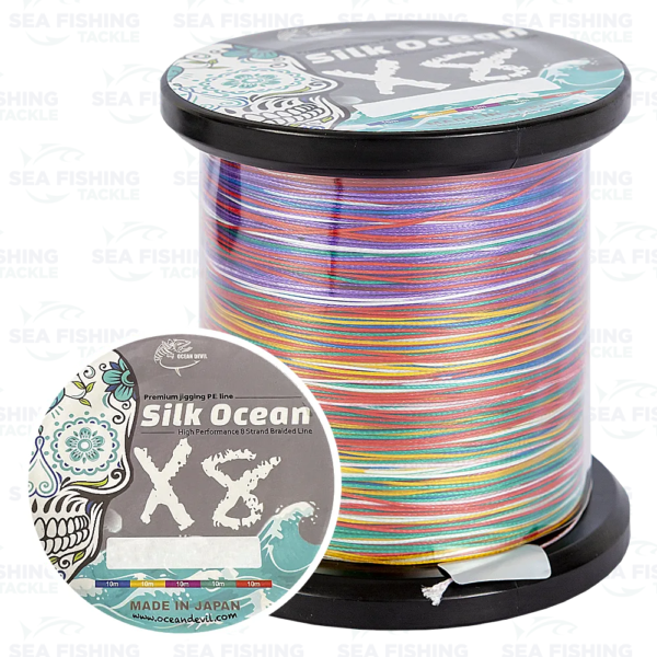 Ocean Devil Silk Ocean X8 600 m - Multicolor