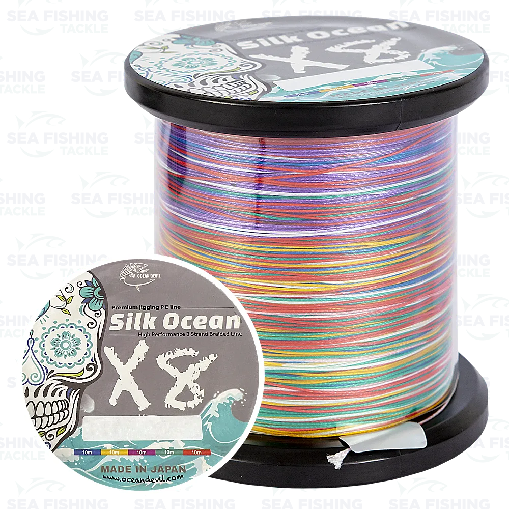 Ocean Devil Silk Ocean X8 400 m - Multicolor