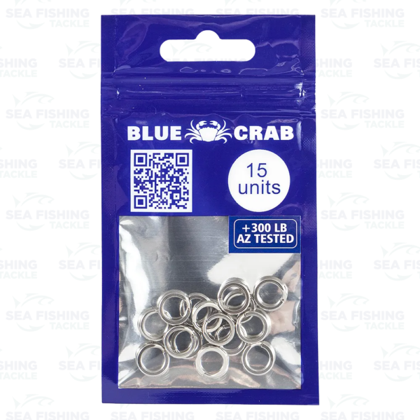 Blue Crab Split Rings - Image 3