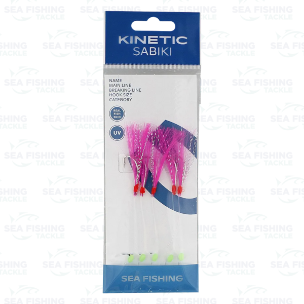 Kinetic Sabiki Nordic Mackerel #1/0 Pink/Crystal Flash