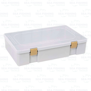 W3 Game Tackle Box 36 x 22,5 x 8 cm - Grey/Clear