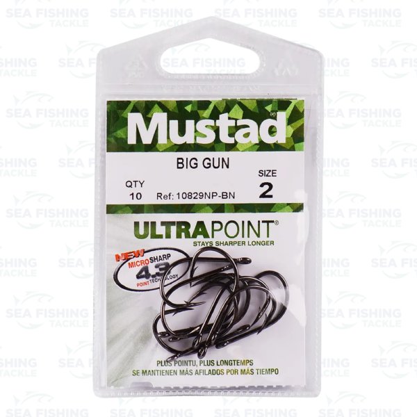 Mustad Big Gun Bait - Enkelkrok