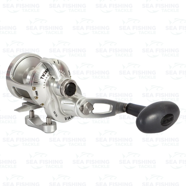Accurate Valiant 400 6:1 Silver - Rubber Power Knob