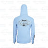 BKK Hooded Long Sleeve Performance Shirt Legacy - Light Blue